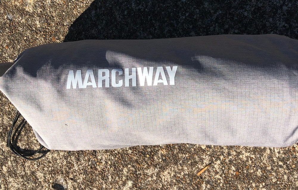 MARCHWAY Lightweight Folding Tent Camping Cot Bed with Lever Lock, Easy Setup
