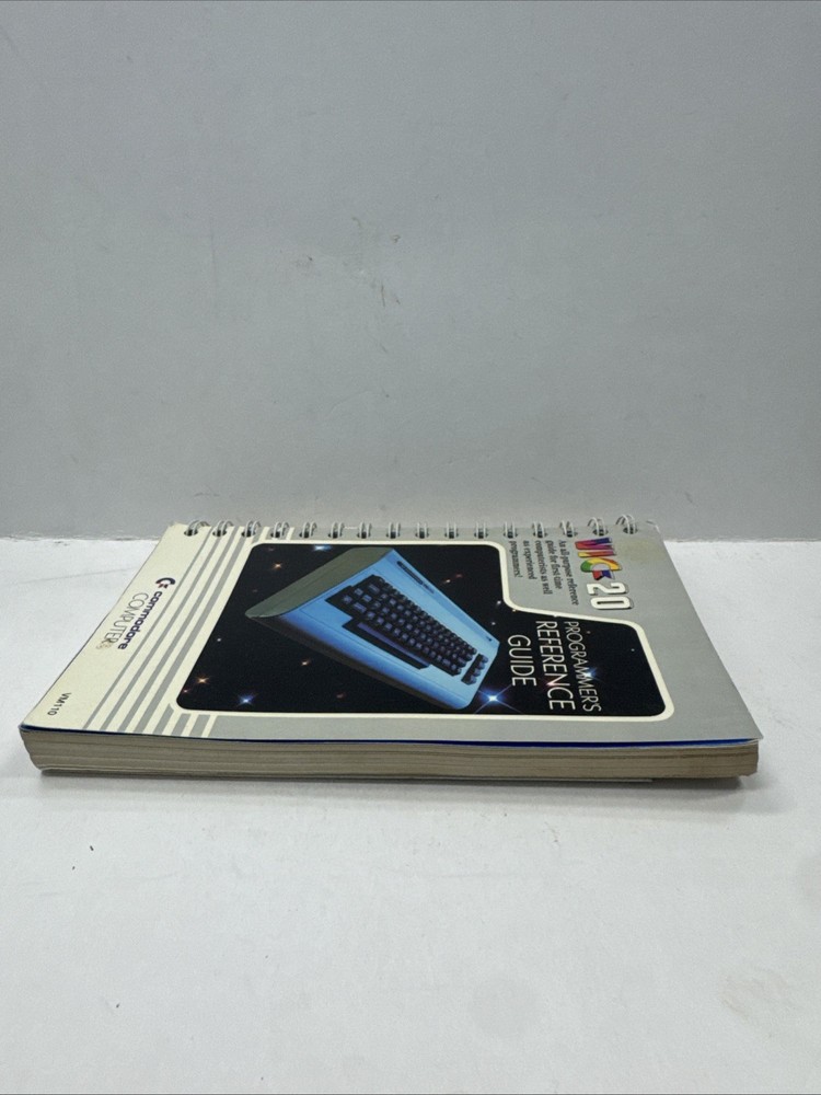 VIC-20 Programmer's Reference Guide Commodore Spiral Bound Vic20 Schematic