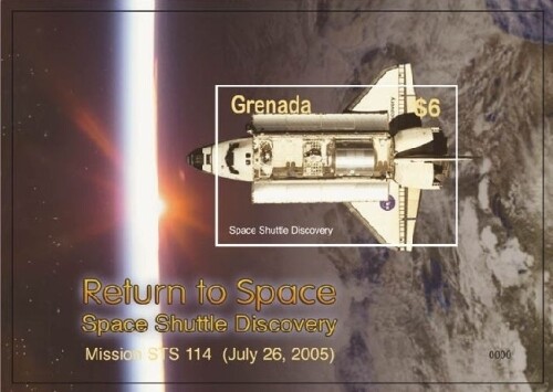 Grenada - 2006 - Space Shuttle Discovery - Souvenir Sheet - MNH