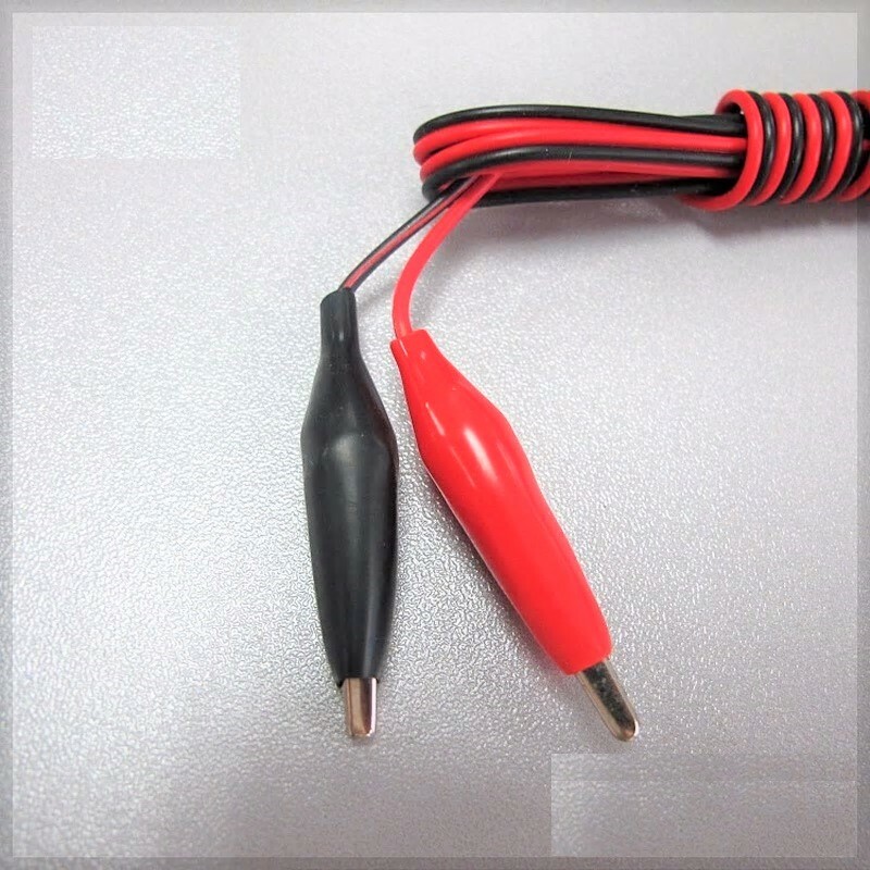 110 test head to alligator clip