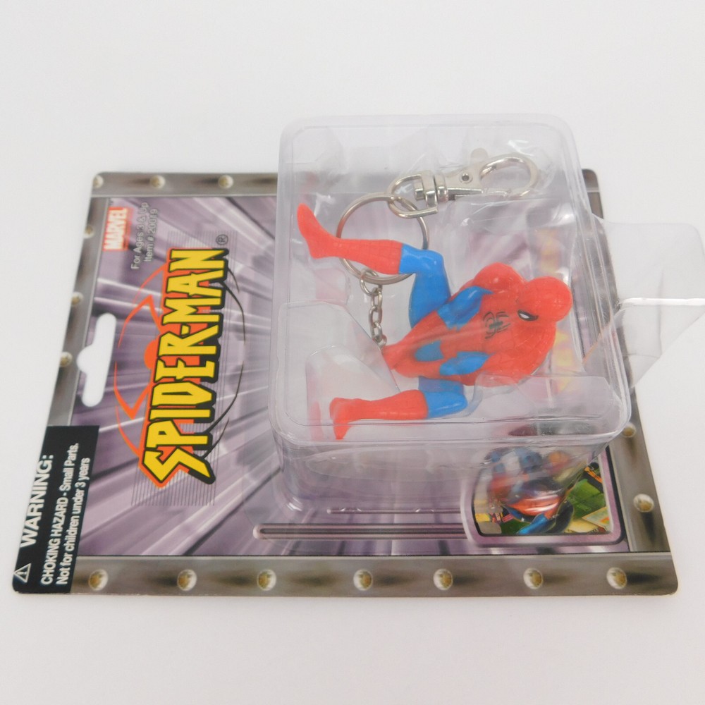 2002 Marvel Spider-Man Keychain / Keyring Web Climber Playfully yours Sealed