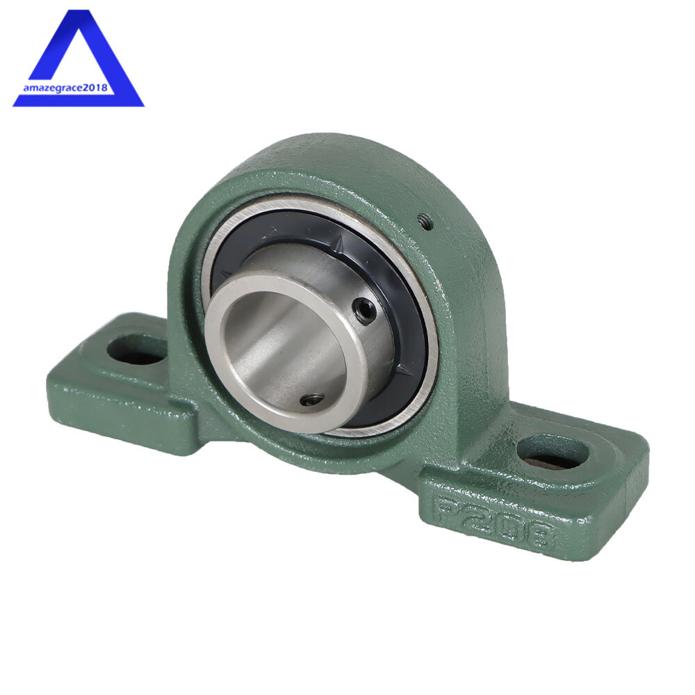 2Pcs UCP208-24 1-1/2 Bore Solid Base Pillow Block Bearing Self Aligning 2 Bolt