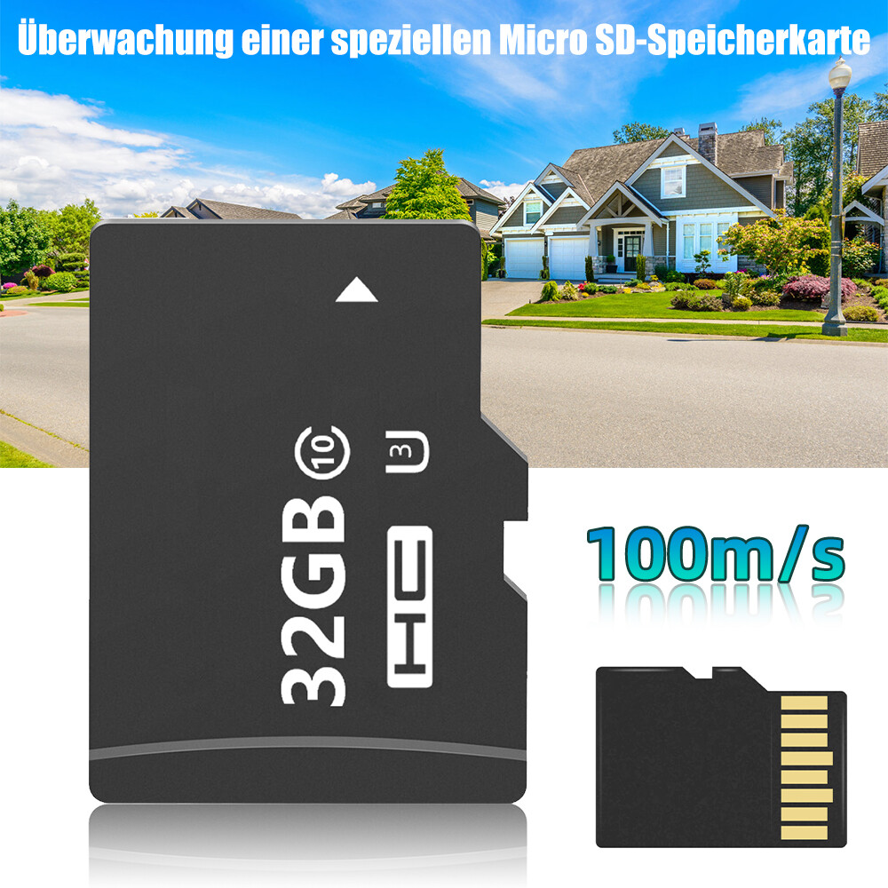 Micro SD Card 32GB Compatible with Security Camera Dash Cam Drone
