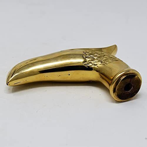 Solid Brass Vintage Cane Walking Stick Handle Eagle Head Cast Brass new handmade