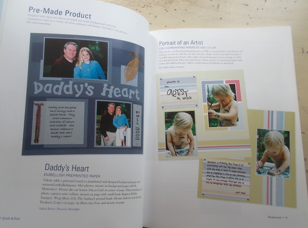 Memory Makers Quick & Easy Scrapbook Pages 100 Page Ideas