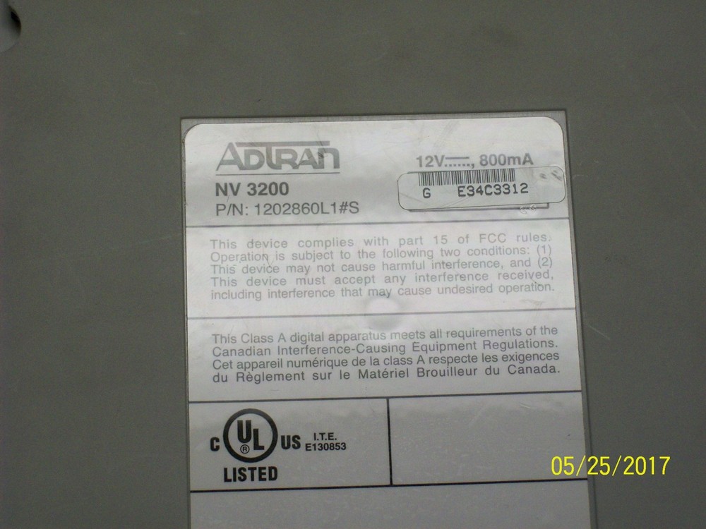 SBC ADTRAN ROUTER 3200