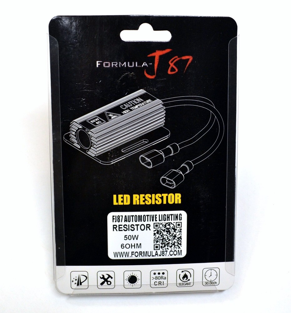 LED Load Equalizer 50W Resistor Bulb 7443 Rear Turn Signal Hyper Flash Canceler