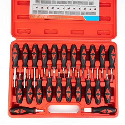 23-Piece Universal Terminal Release Kit Electrical Terminal Removal Kit