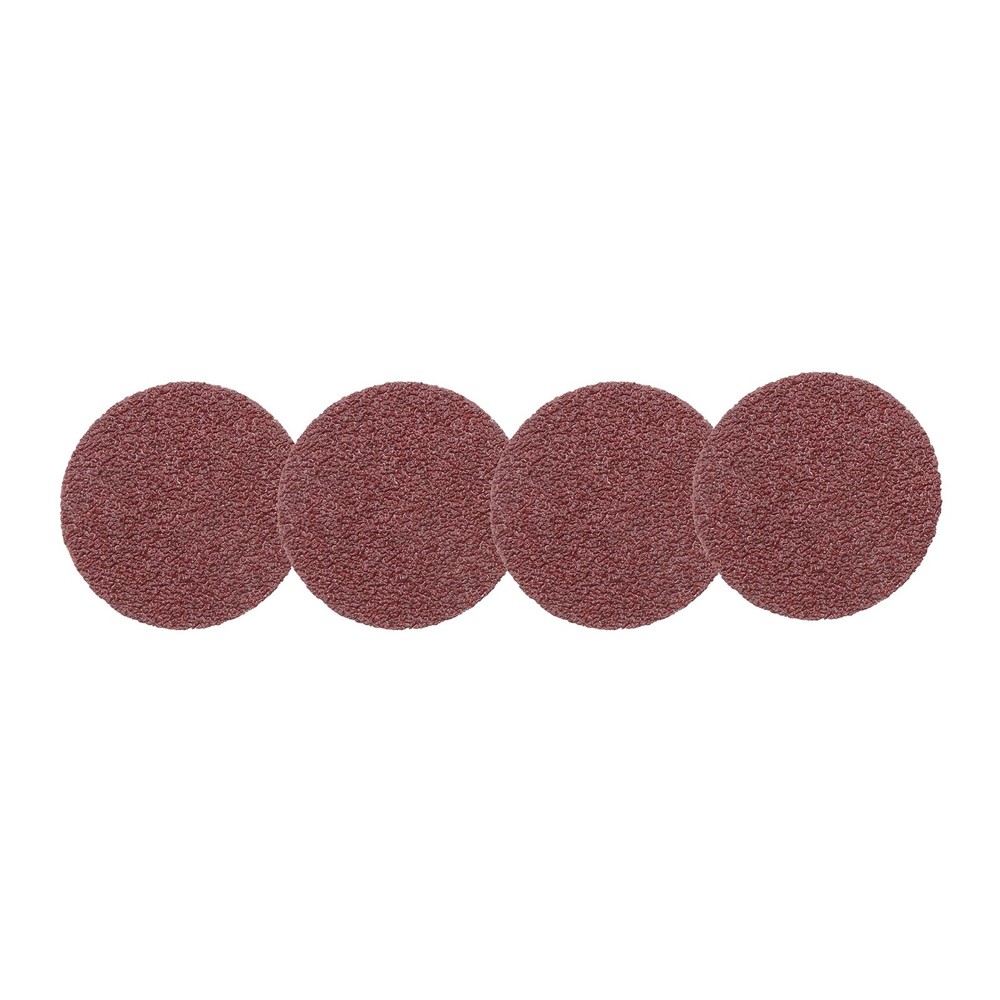 150 Pcs 2" 60 Grit Roll Lock Die Grinder Sanding Discs Medium Torque Sand Discs