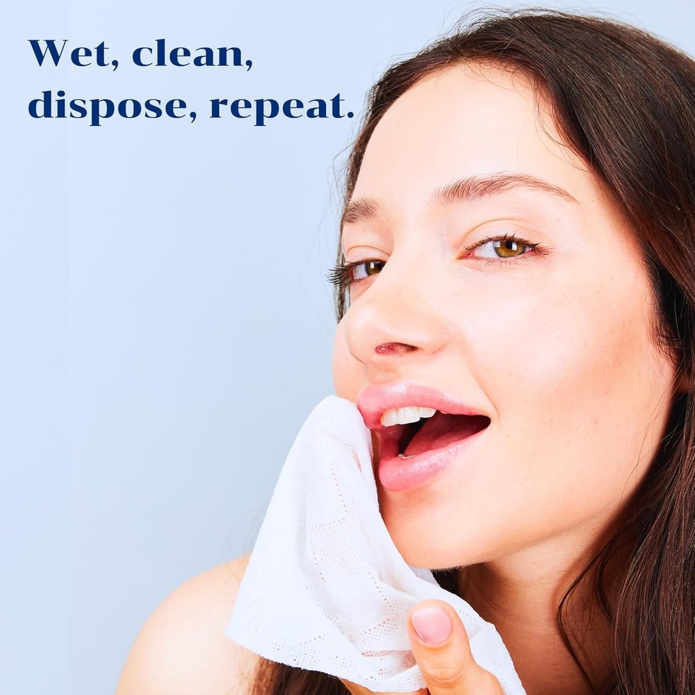 100 Compressed Towels Tablets - Biodegradable & Hypoallergenic - Face Towel - Tr