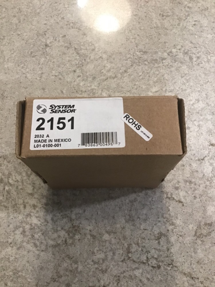 System Sensor 2151 Smoke Detector NEW