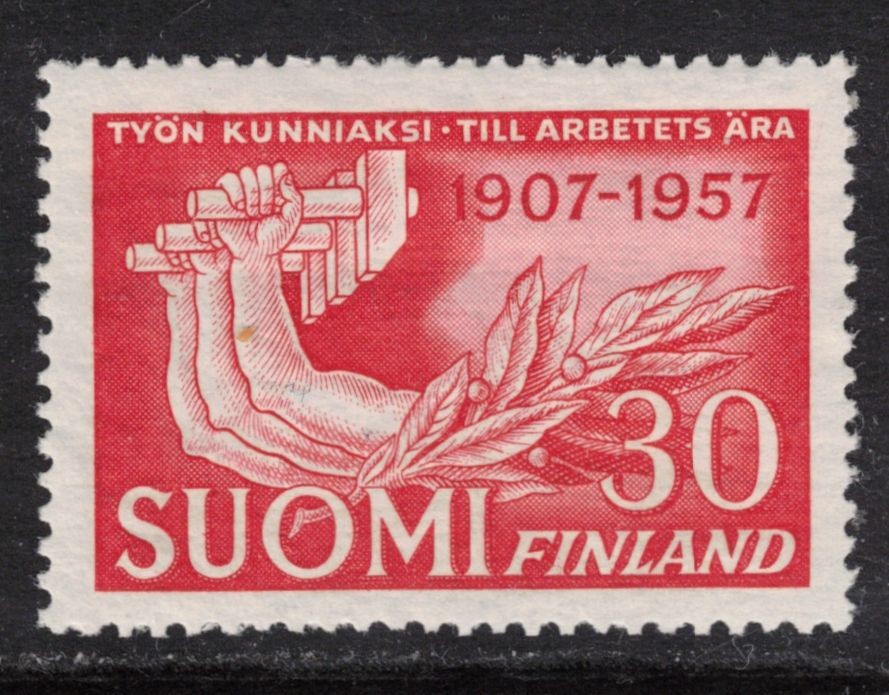 FINLAND Scott 348 Mint Hinged (1957)