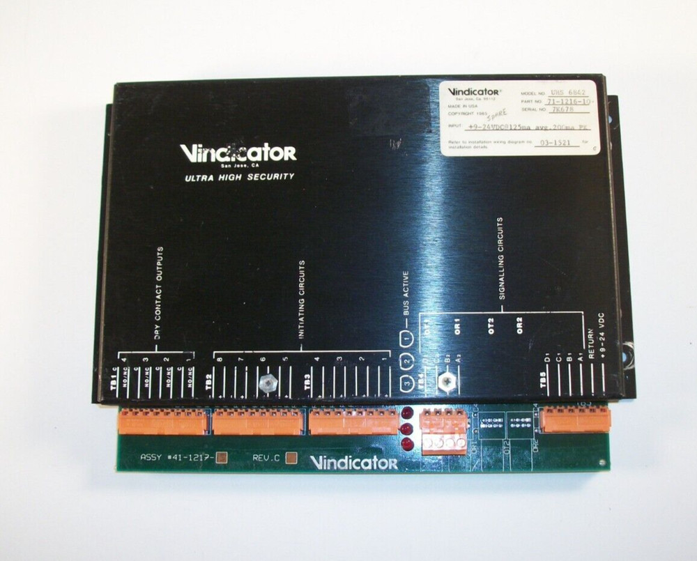 Vindicator UHS 6842 Ultra High Network Security Interface UHS6842