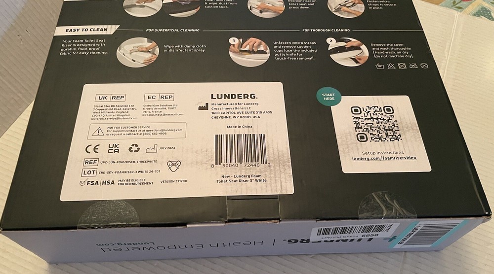 Foam Toilet Seat Riser