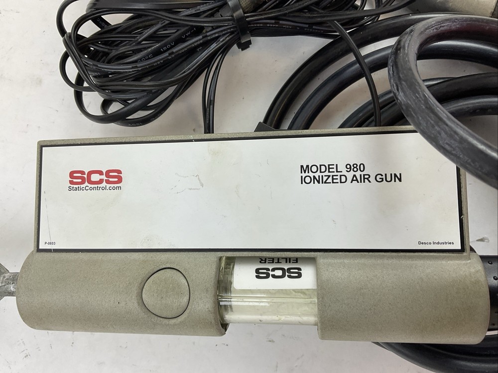 SCS MODEL 980 IONIZED AIR GUN