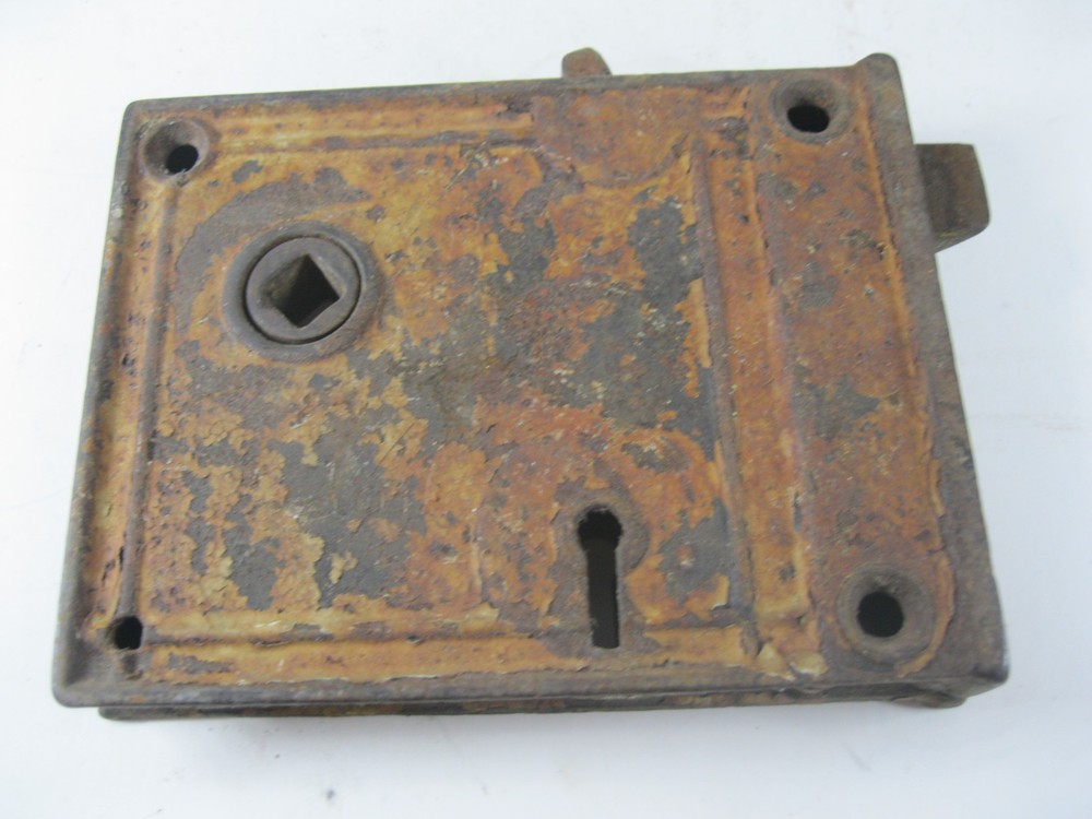 Old Brass Doorknobs and Old Lock Mechanisms