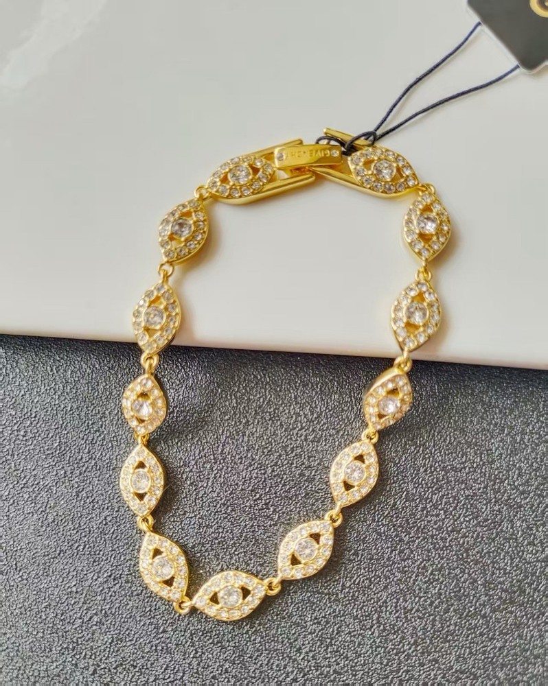 Givenchy Crystal Flex Bracelet Gold