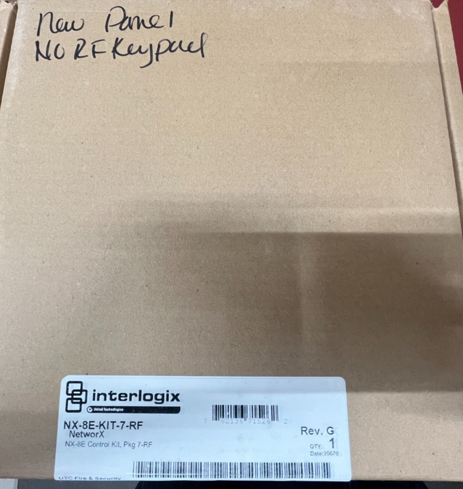 Interlogix NX-8E-KIT-7-RF Security System/ NO RF KEYPAD