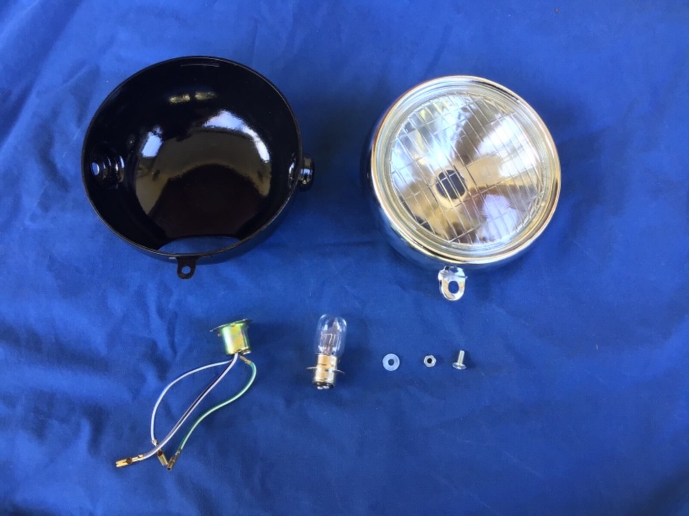 New HEADLIGHT ASSEMBLY fits HONDA 1972-78 CT70