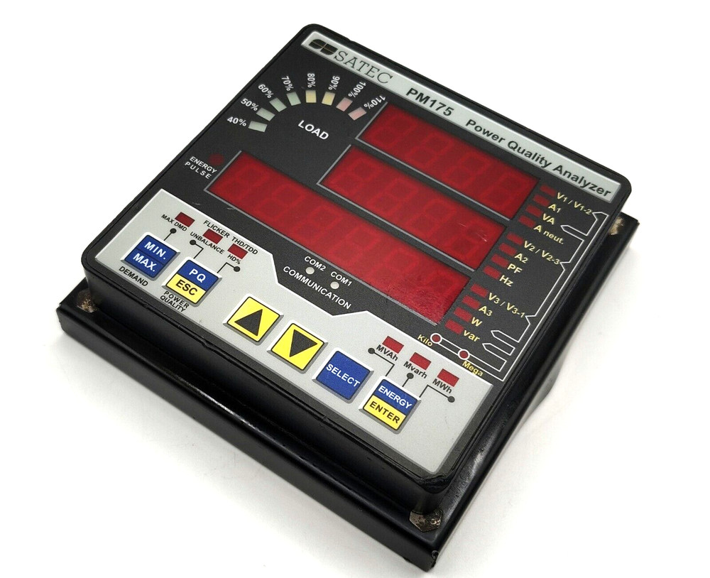 SATEC PM175 (KEYPAD ONLY) Compact Power Quality Analyzer