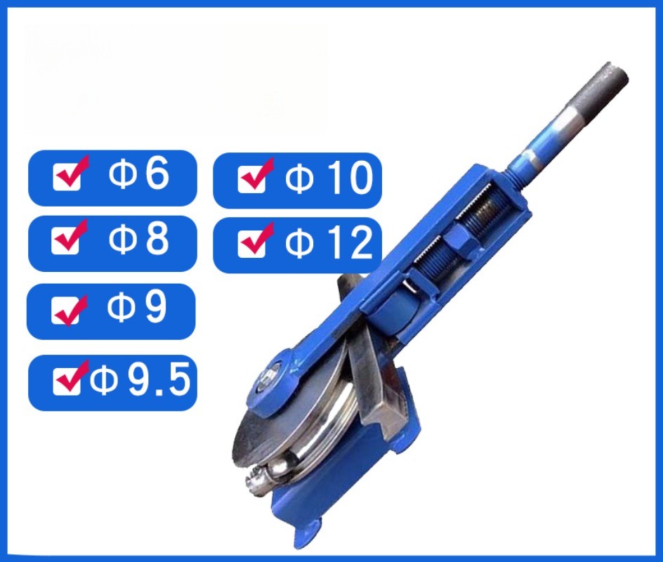 Manual Pipe Bender 6 Hand-operated Pipe Bending Die 8 Manual Pipe Bender