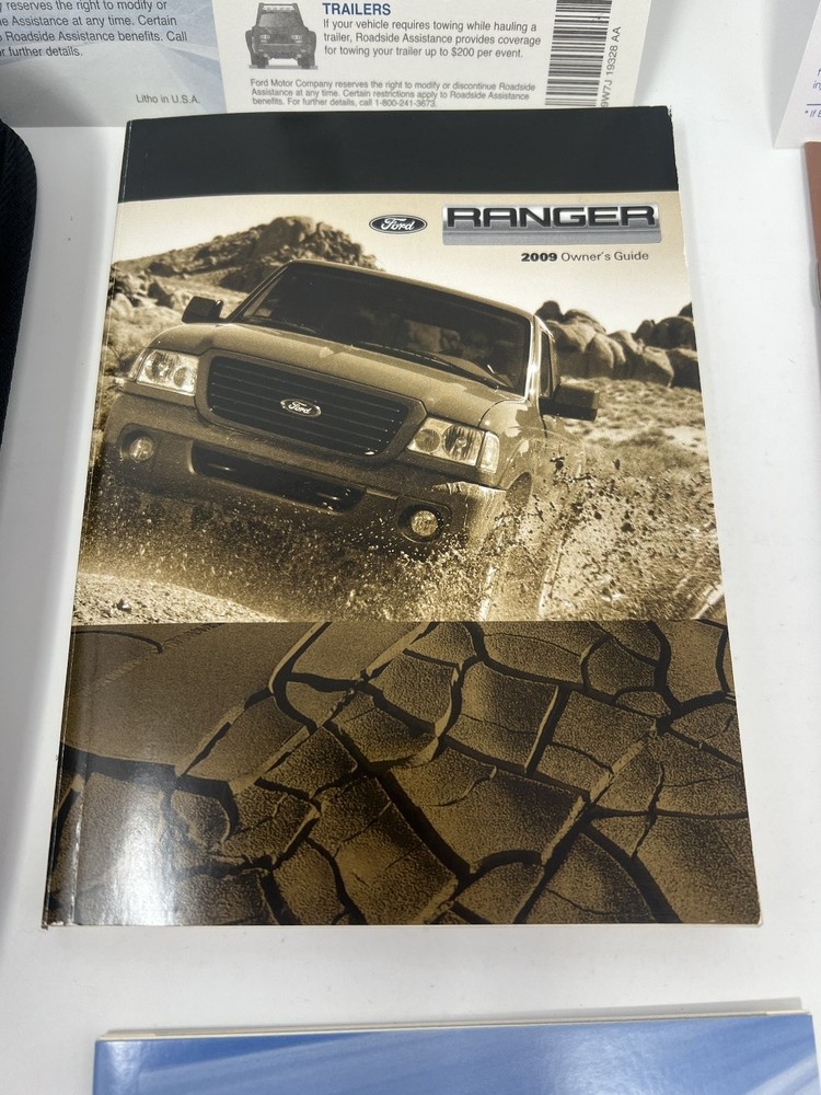 2009 Ford Ranger Owners Manual OEM Complete Set