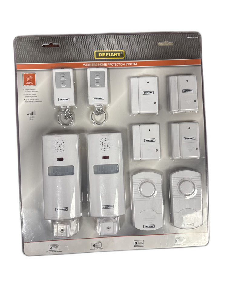 Defiant Wireless Home Protection Alarm System