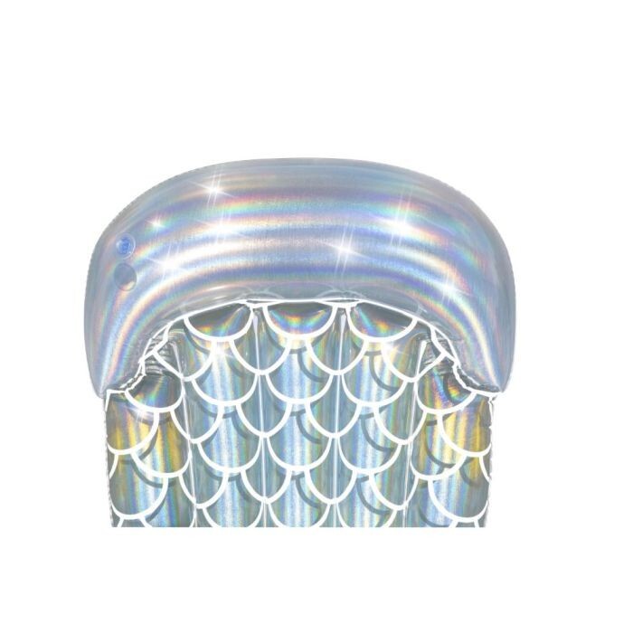 Iridescent Mermaid Tail Pool Lounge Float
