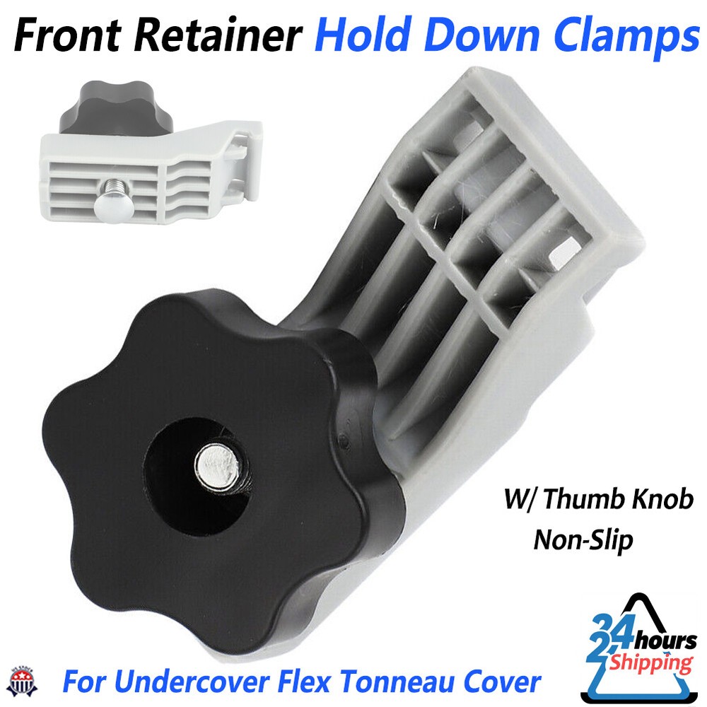 Front Retainer Hold Down Clamps Replacement For Undercover Flex Tonneau Cover