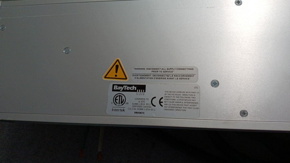 NEW NO BOX BAYTECH Intertek ATS11T-20.04-44 Automatic Transfer Switch