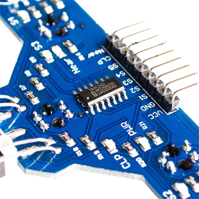 5 Channel LED Indicator Equipped Line Trackings Module for Real Time