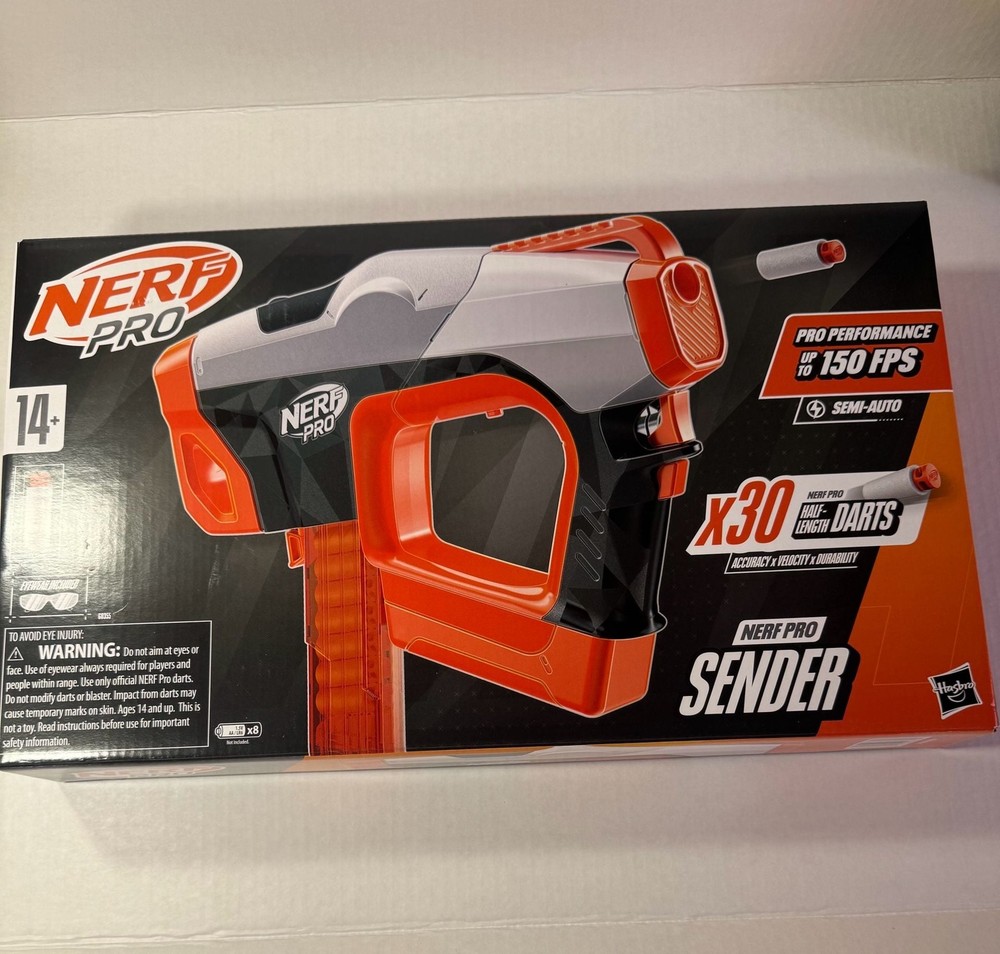 Nerf Pro Sender Half-Length Semi-Auto Dart Blaster