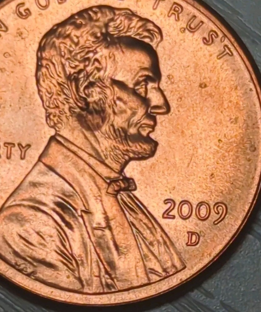 Errors. Uncirculated 2009 D Formative Years Lincoln Penny (Satin)