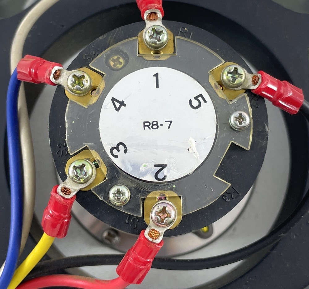 Osaka Nunotani Seiki HE150 C/E Rudder Angle Indicator Transmitter Receiver Ship
