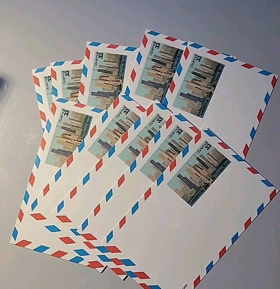 U.S. Scott UXC23 Air Mail Postal Card. Unused.
