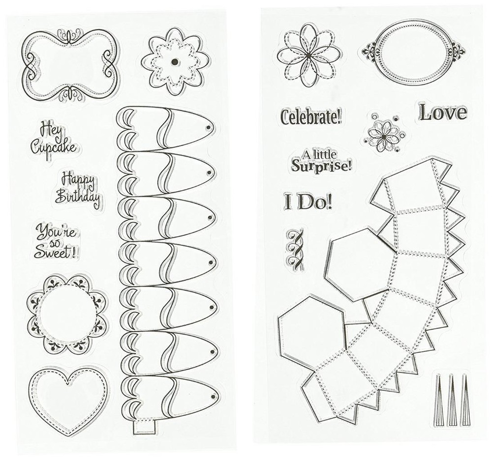 Inkadinkado Cupcake Paper Sculpture