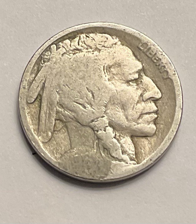 1916 5C Buffalo Nickel