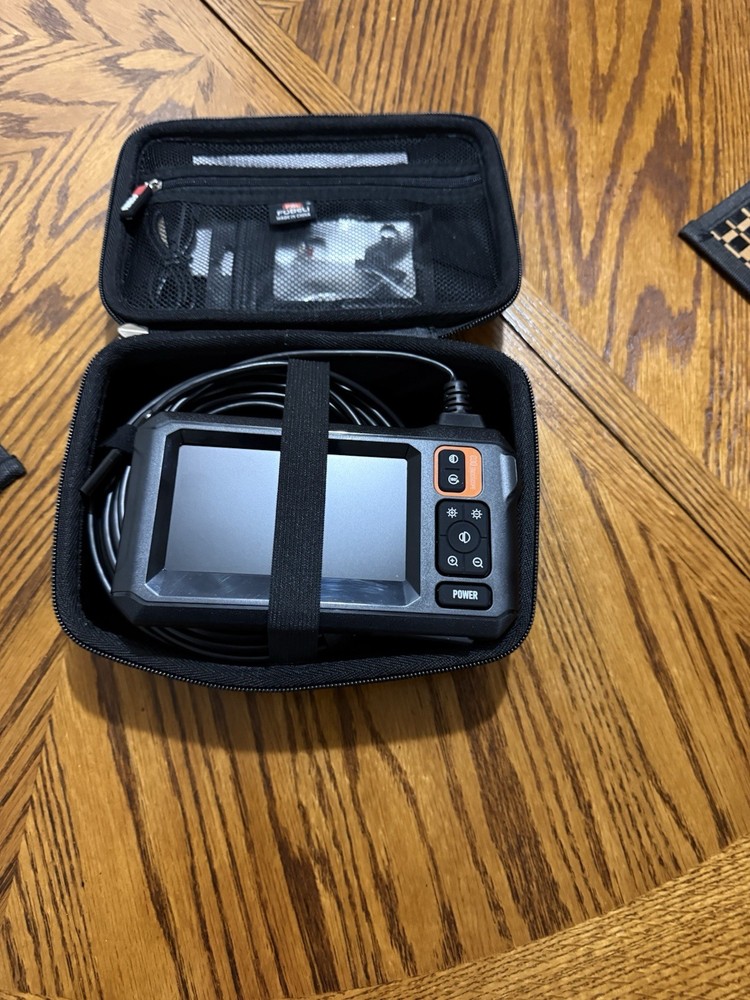 FOBELI Industrial Endoscope LCD Display Borescope Inspection Camera