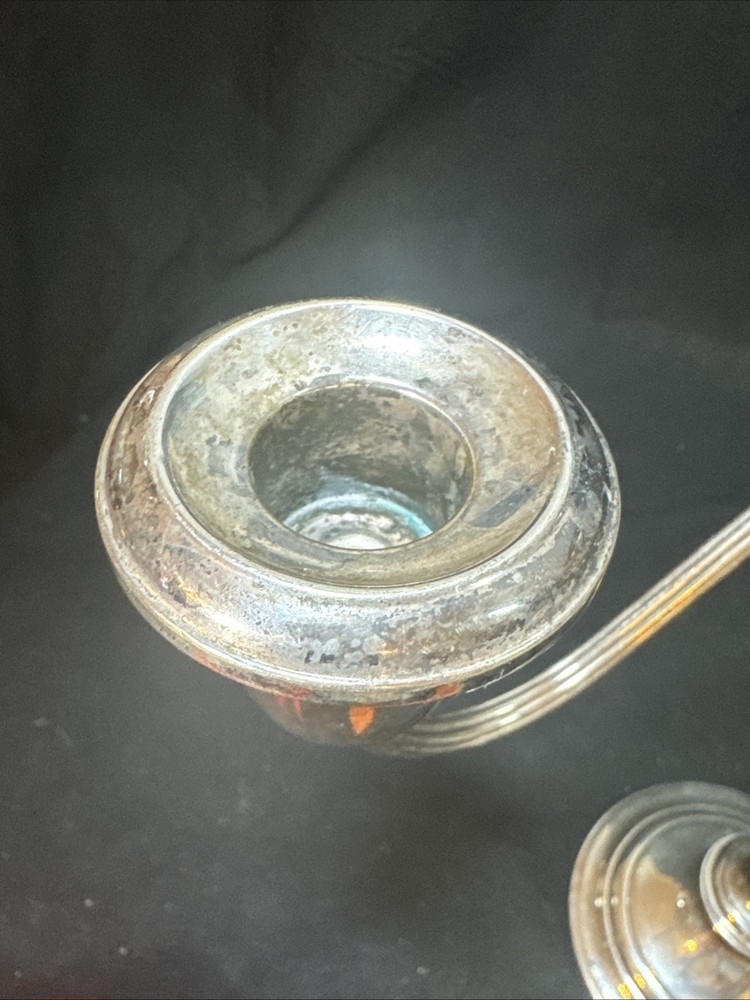 Vintage Gorham Silver Plate 3 Arm Candlestick Electroplated