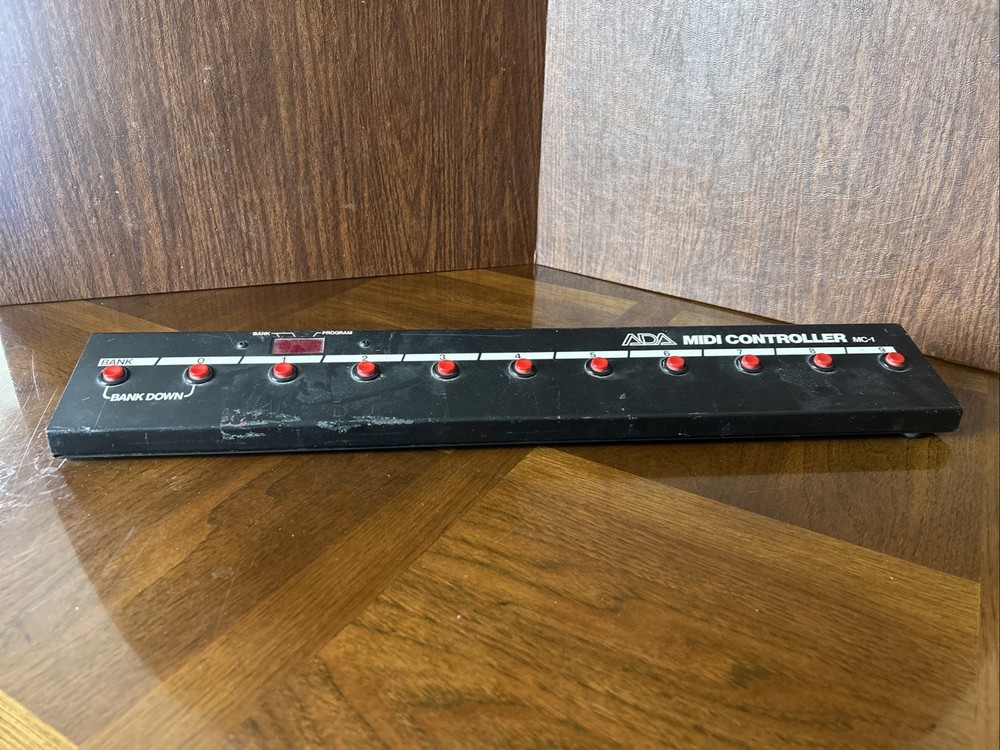 ADA MC-1 MIDI Foot Controller – Vintage –Tested Working