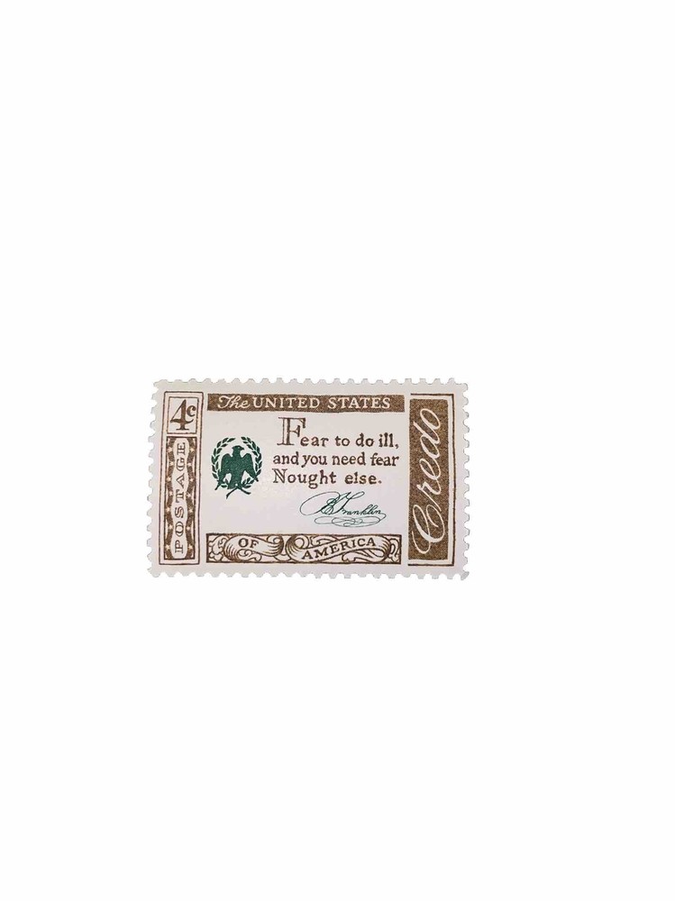 CREDO Benjamin Franklin 4 Cent U.S. Postage Unused Stamp MNH