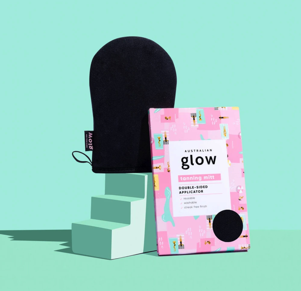 Australian Glow Tanning Mitt Double - Sided Applicator 1 Pc