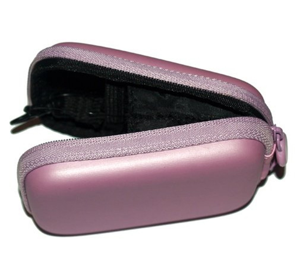 Molded Hard Shell Protective Compact Digital Camera Case W/Belt Loop Wrist Strap