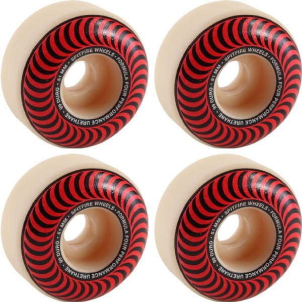 Spitfire Wheels Formula Four Classic Swirl Skateboard Wheels