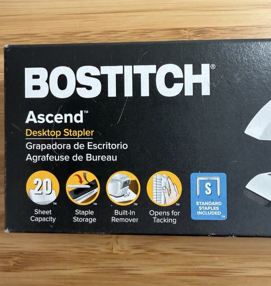 Bostitch Office Ascend Stapler, Full Size (B210R-WHITE)