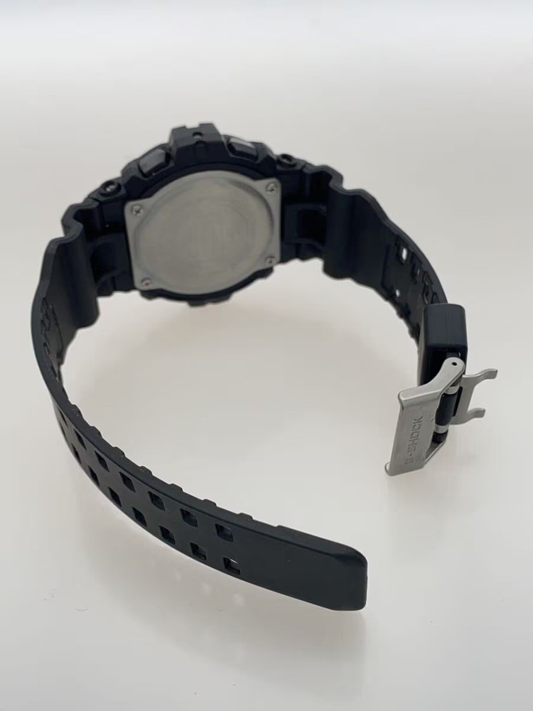 CASIO Solar Watch G SHOCK Digital Rubber BLK BLK SS