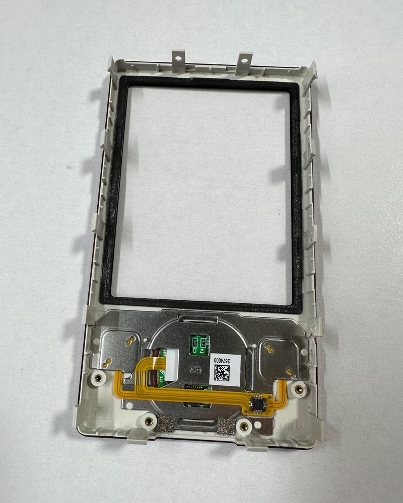 Red Front Panel Cover w/ Buttons for Microsoft Zune 80GB 1126 - "A Grade"