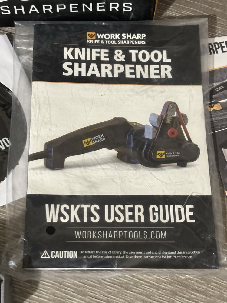Sharpener - Work Sharp Knife & Tool Sharpener - Black (WSKTS)