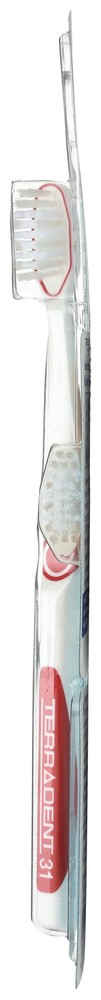 Ecodent Terradent 31 Toothbrush With Replaceable Soft Brush Head 3 Pack