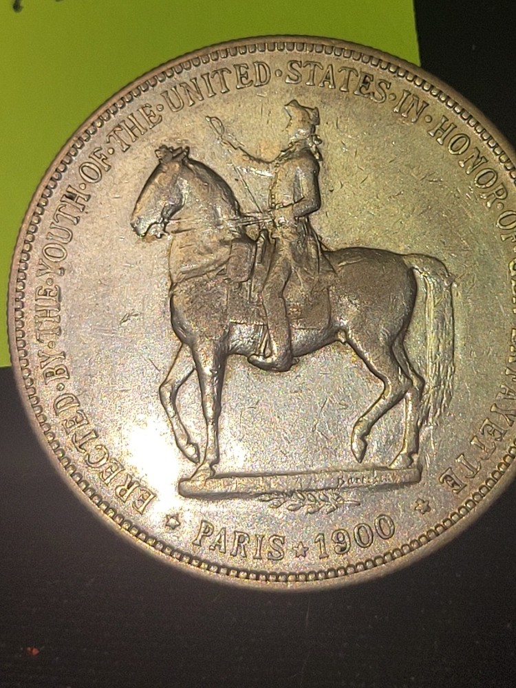 1900 LAFAYETTE SILVER DOLLAR US COMMEMORATIVE